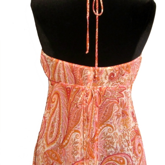 Heart Soul Pink & OJ Paisley Sequin Top ~ L - Picture 5 of 8